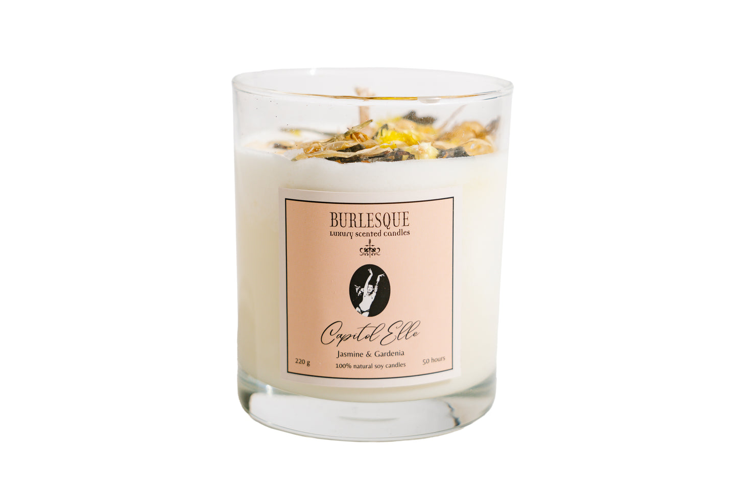 Capitol Elle Candle - Jasmine & Gardenia