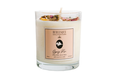 Gypsy Rose Candle - White Rose, Lily & Musk