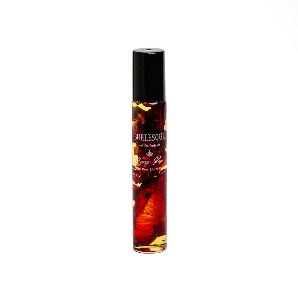 Gypsy Rose Roll On Perfume - White Rose, Lily & Musk