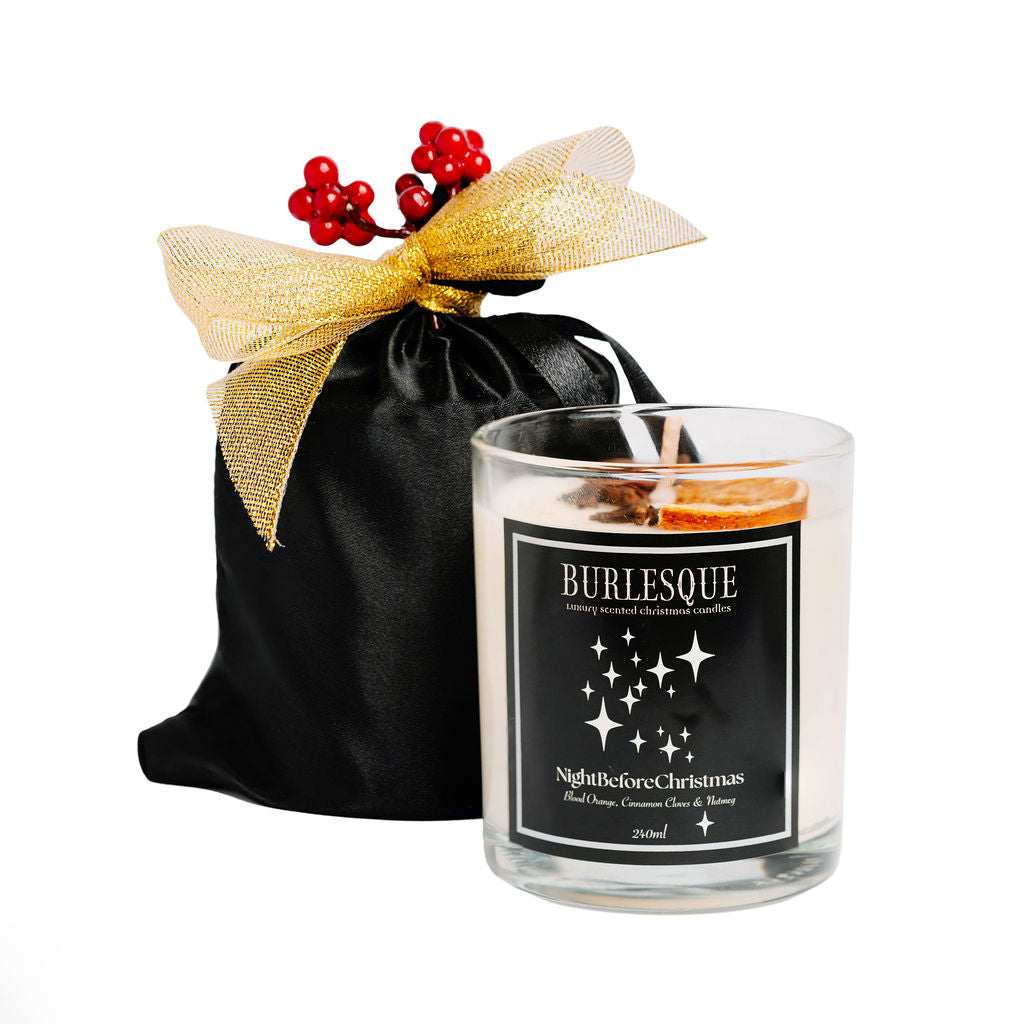 Night Before Christmas Candle